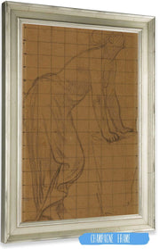Femme Debout De Profil A Droite by Pierre Puvis De Chavannes Posters, Prints, & Visual Artwork