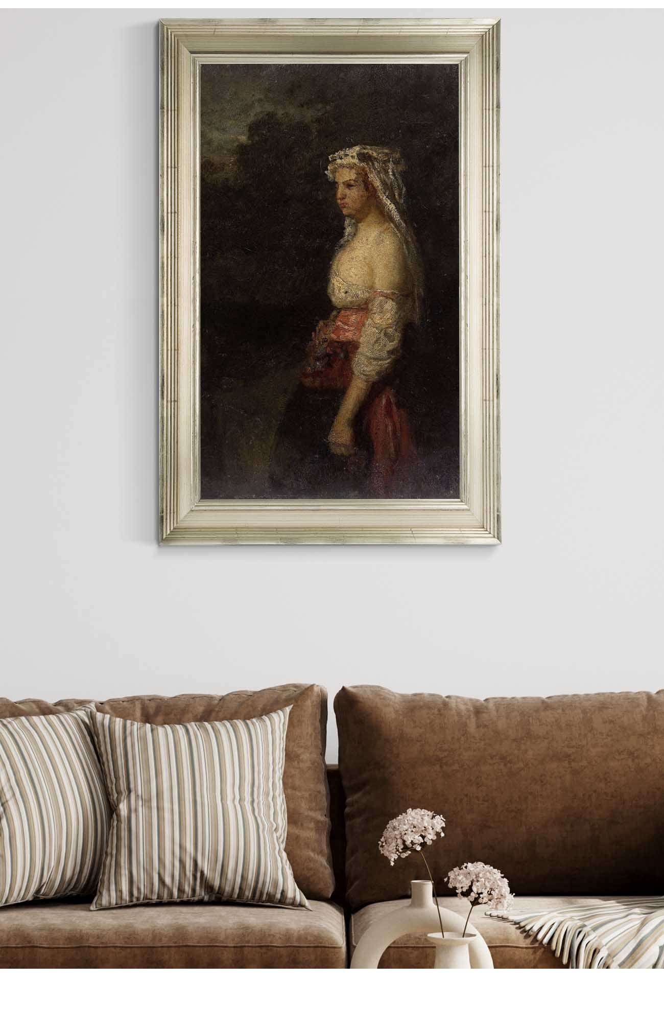 Femme Du Trastevere by Felix Ziem Posters, Prints, & Visual Artwork