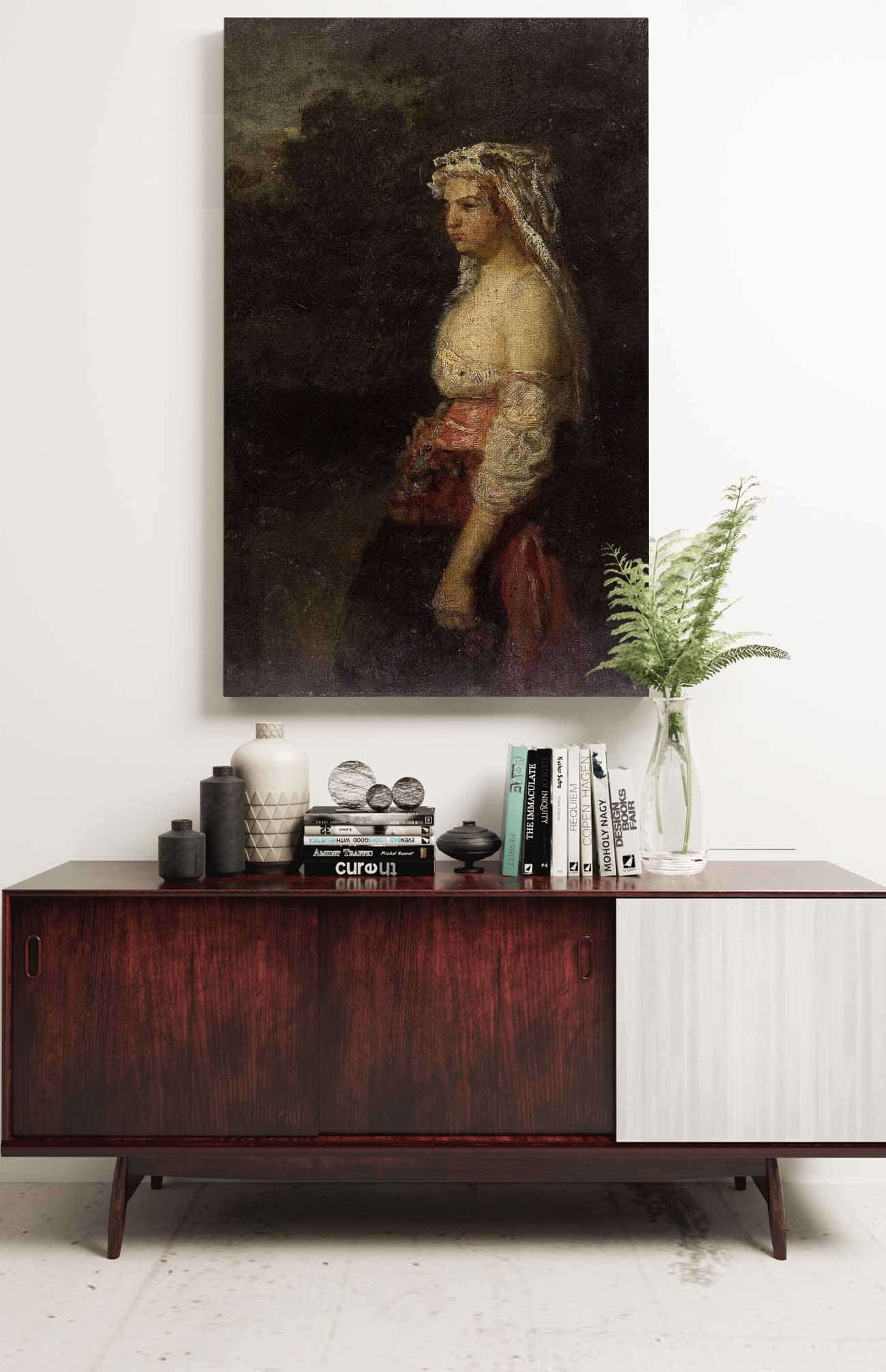 Femme Du Trastevere by Felix Ziem Posters, Prints, & Visual Artwork