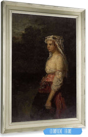 Femme Du Trastevere by Felix Ziem Posters, Prints, & Visual Artwork