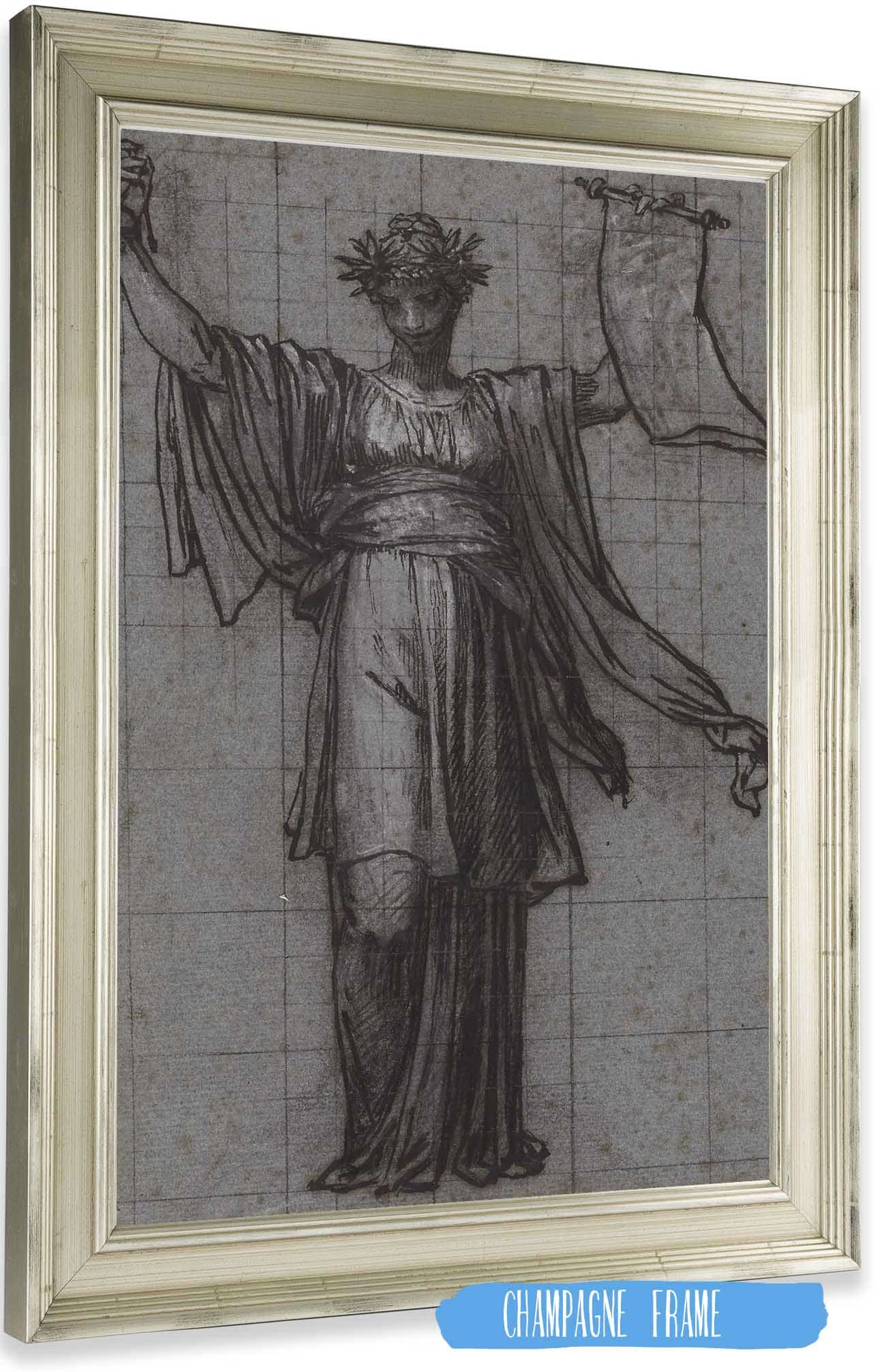 Figure Allegorique by Pierre Paul Prudhon Posters, Prints, & Visual Artwork