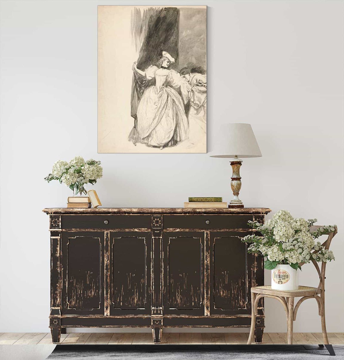 Figure Study by Edwin Austin Abbey Posters, Prints, & Visual Artwork