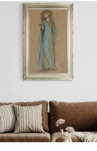 Figure Study For Measure For Measure by Edwin Austin Abbey Posters, Prints, & Visual Artwork