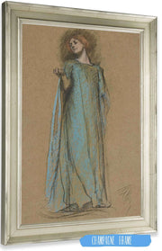 Figure Study For Measure For Measure by Edwin Austin Abbey Posters, Prints, & Visual Artwork