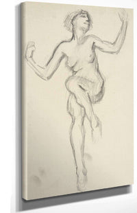 Figure Study For The Hours Ii by Edwin Austin Abbey Posters, Prints, & Visual Artwork