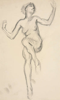 Figure Study For The Hours Ii by Edwin Austin Abbey Posters, Prints, & Visual Artwork