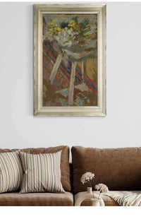 Flowers On A Stool by Edouard Vuillard Posters, Prints, & Visual Artwork