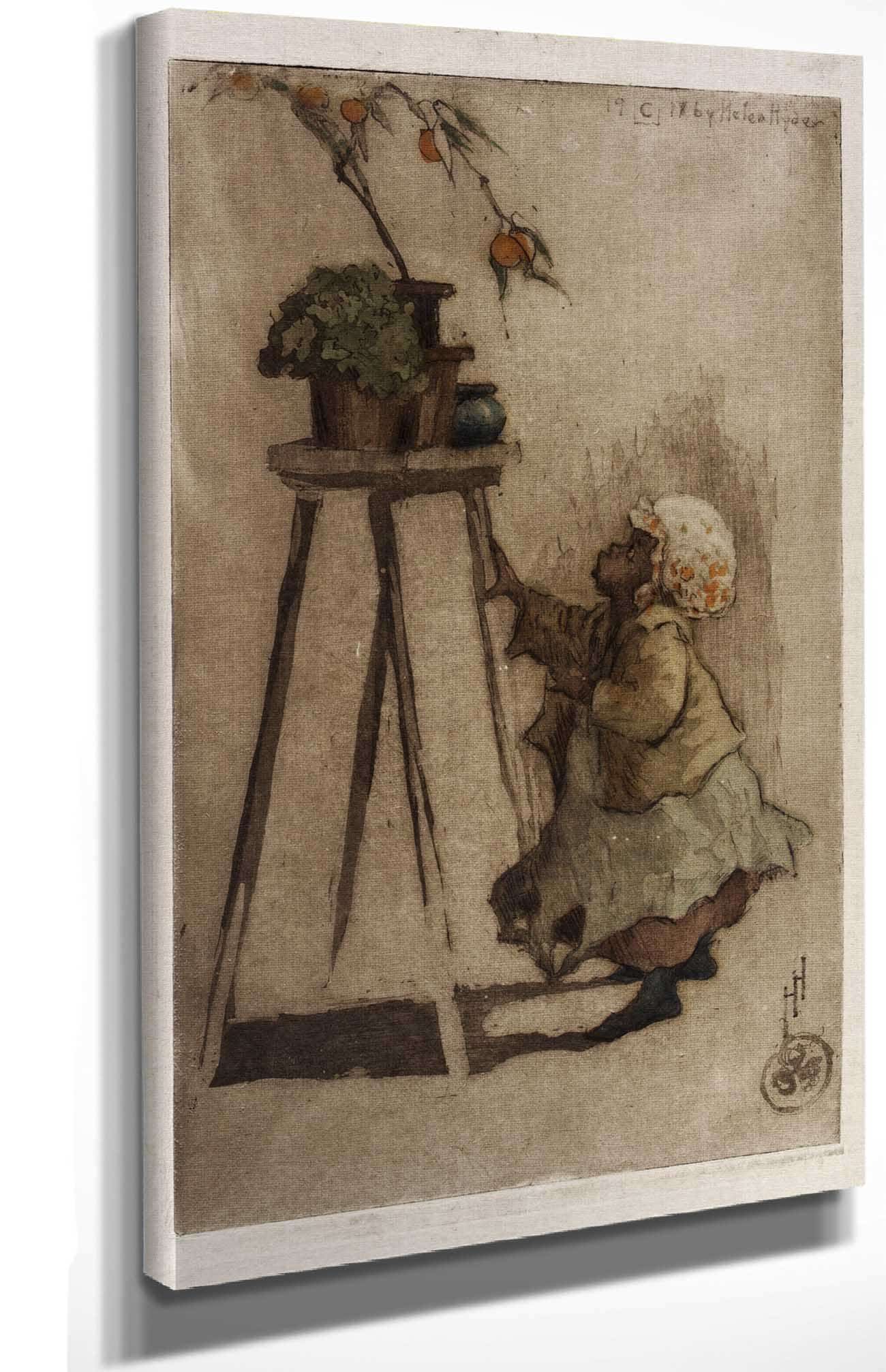 Forbidden Fruit by Helen Hyde Posters, Prints, & Visual Artwork