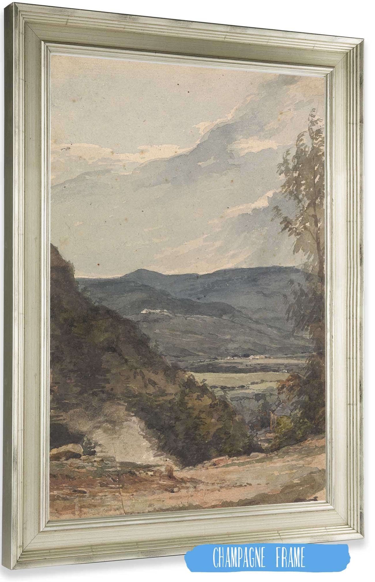 Fort Putnam From Across The River by Thomas Sully Posters, Prints, & Visual Artwork