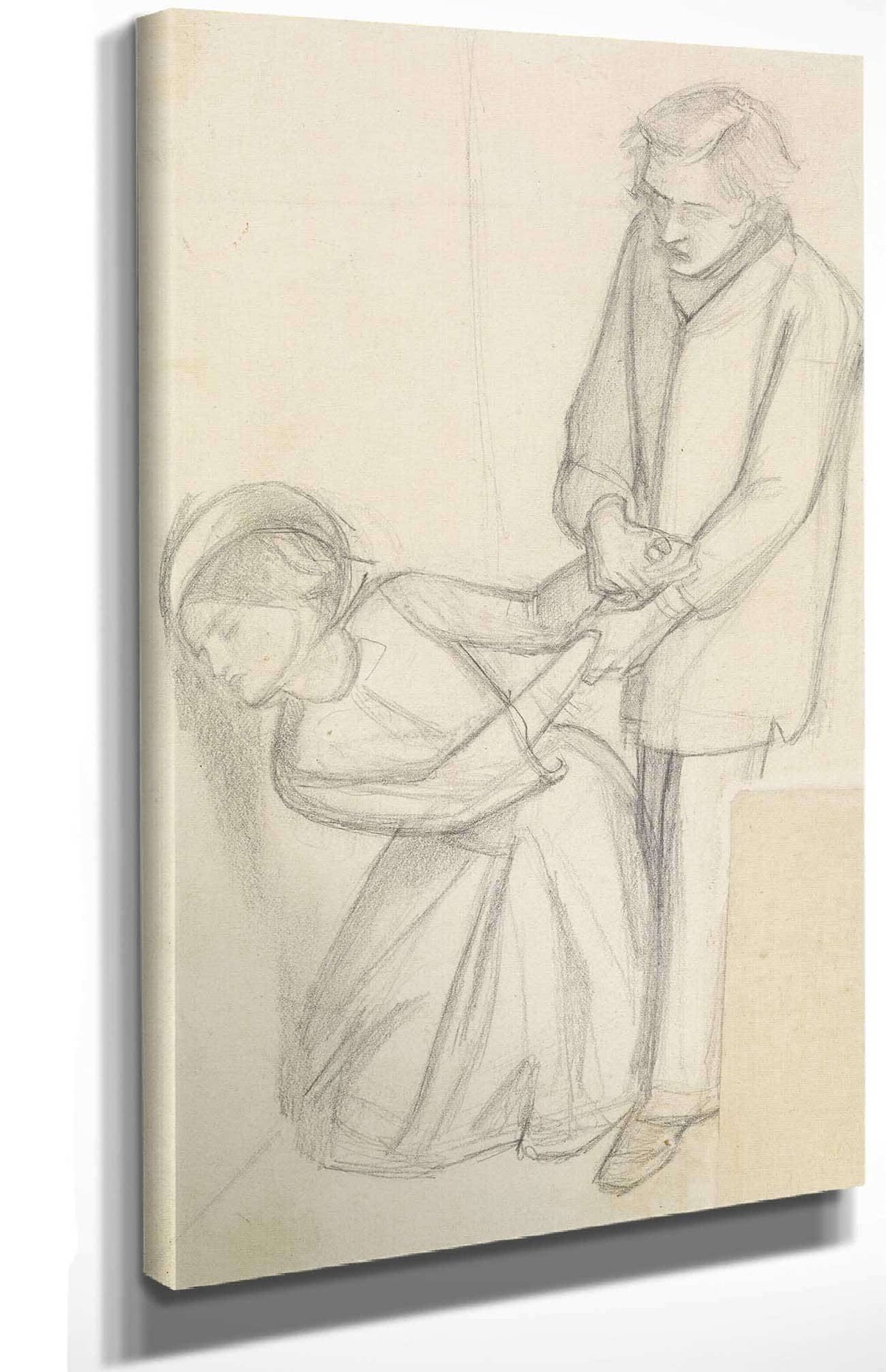 Found by Dante Gabriel Rossetti Posters, Prints, & Visual Artwork