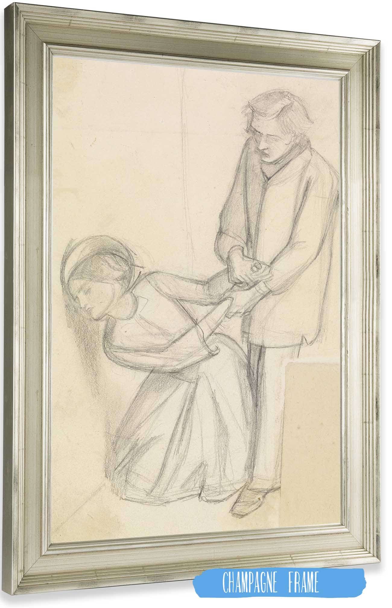 Found by Dante Gabriel Rossetti Posters, Prints, & Visual Artwork