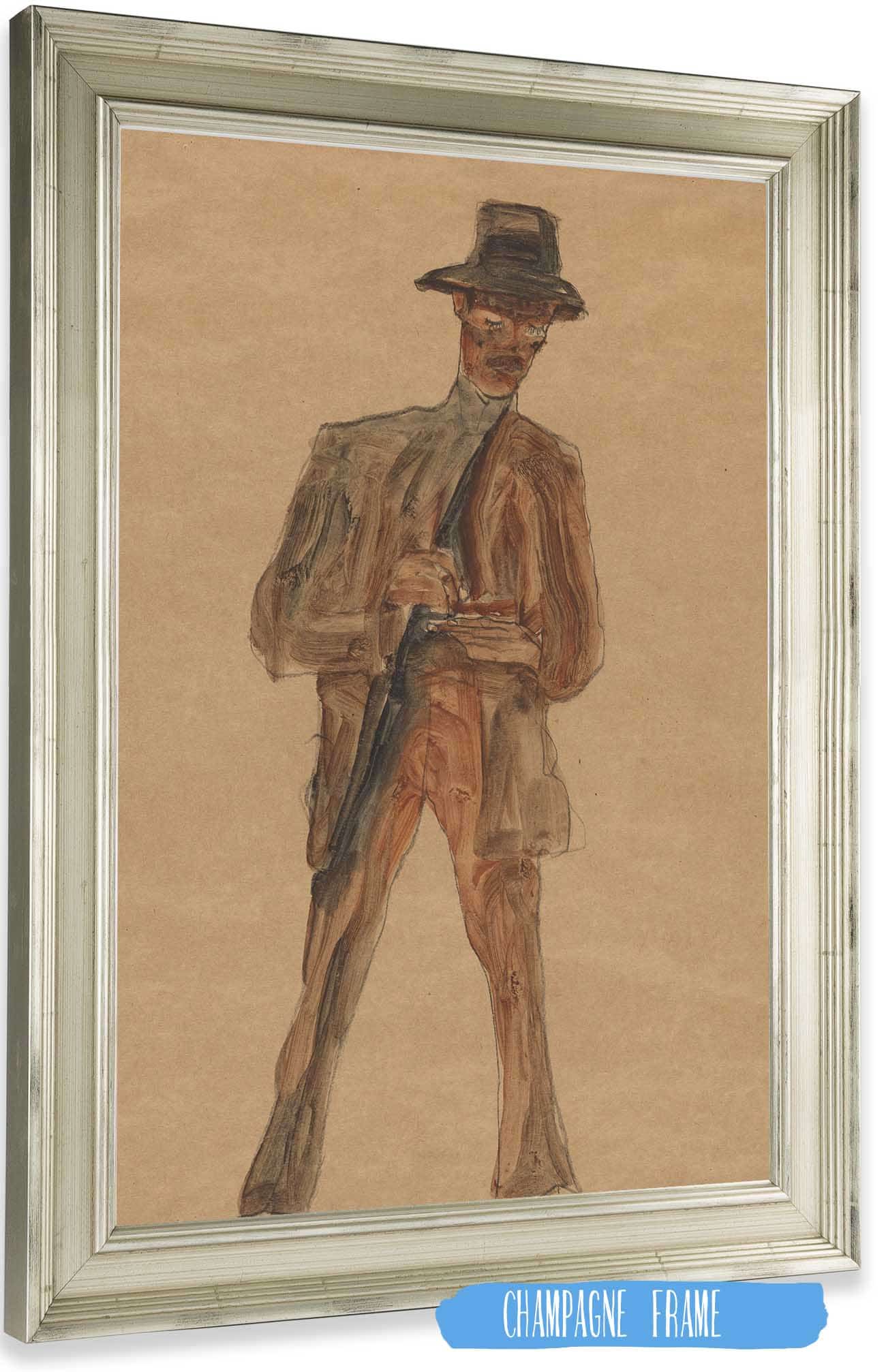 Franz Weigang by Egon Schiele Posters, Prints, & Visual Artwork
