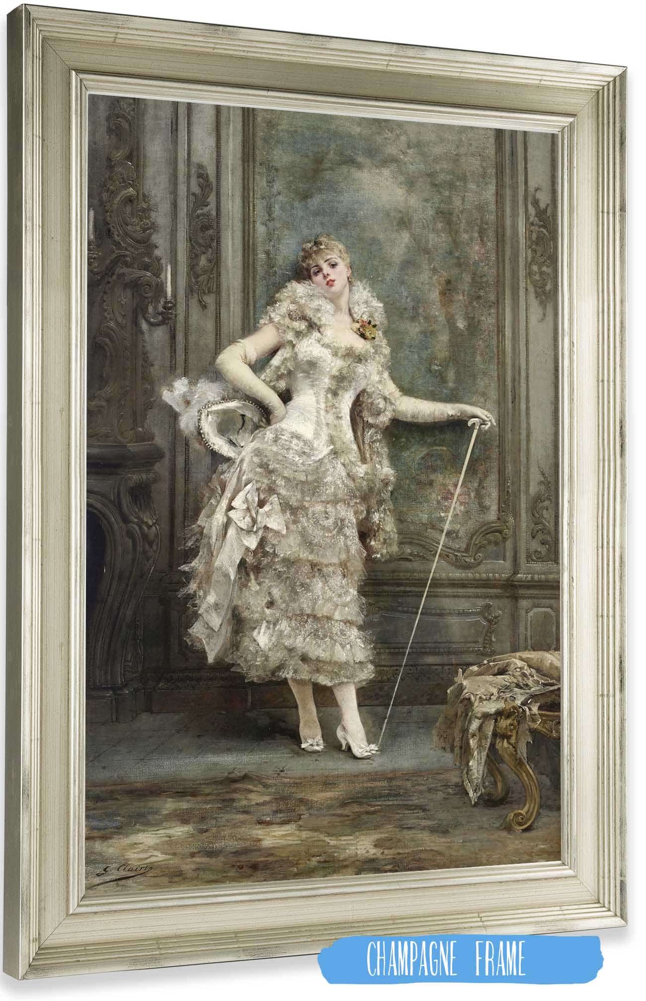 Frou Frou by Georges Jules Victor Clairin Posters, Prints, & Visual Artwork