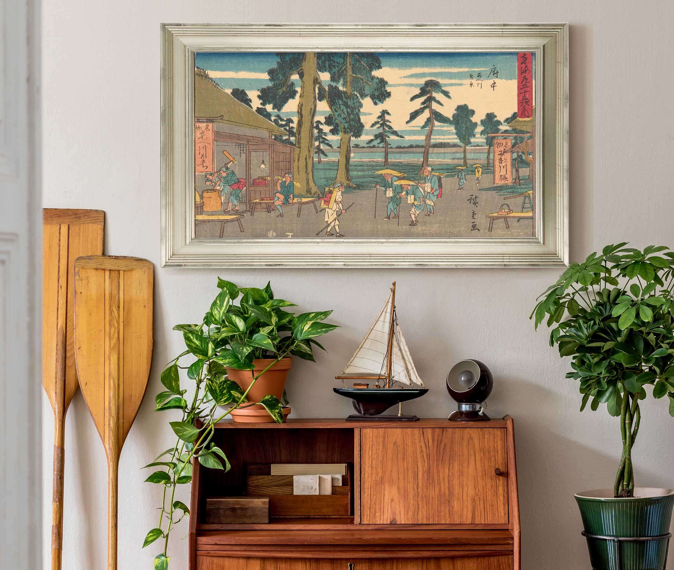 Fuchu   by Ando Hiroshige Posters, Prints, & Visual Artwork