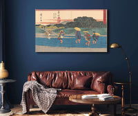 Fujieda   by Ando Hiroshige Posters, Prints, & Visual Artwork