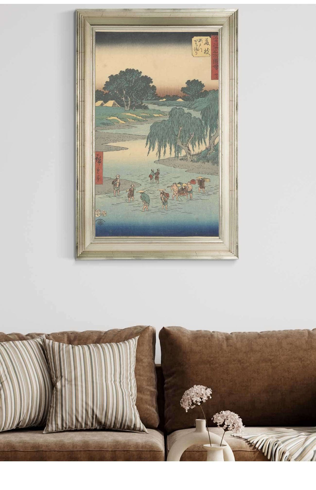 Fujieda   by Ando Hiroshige Posters, Prints, & Visual Artwork