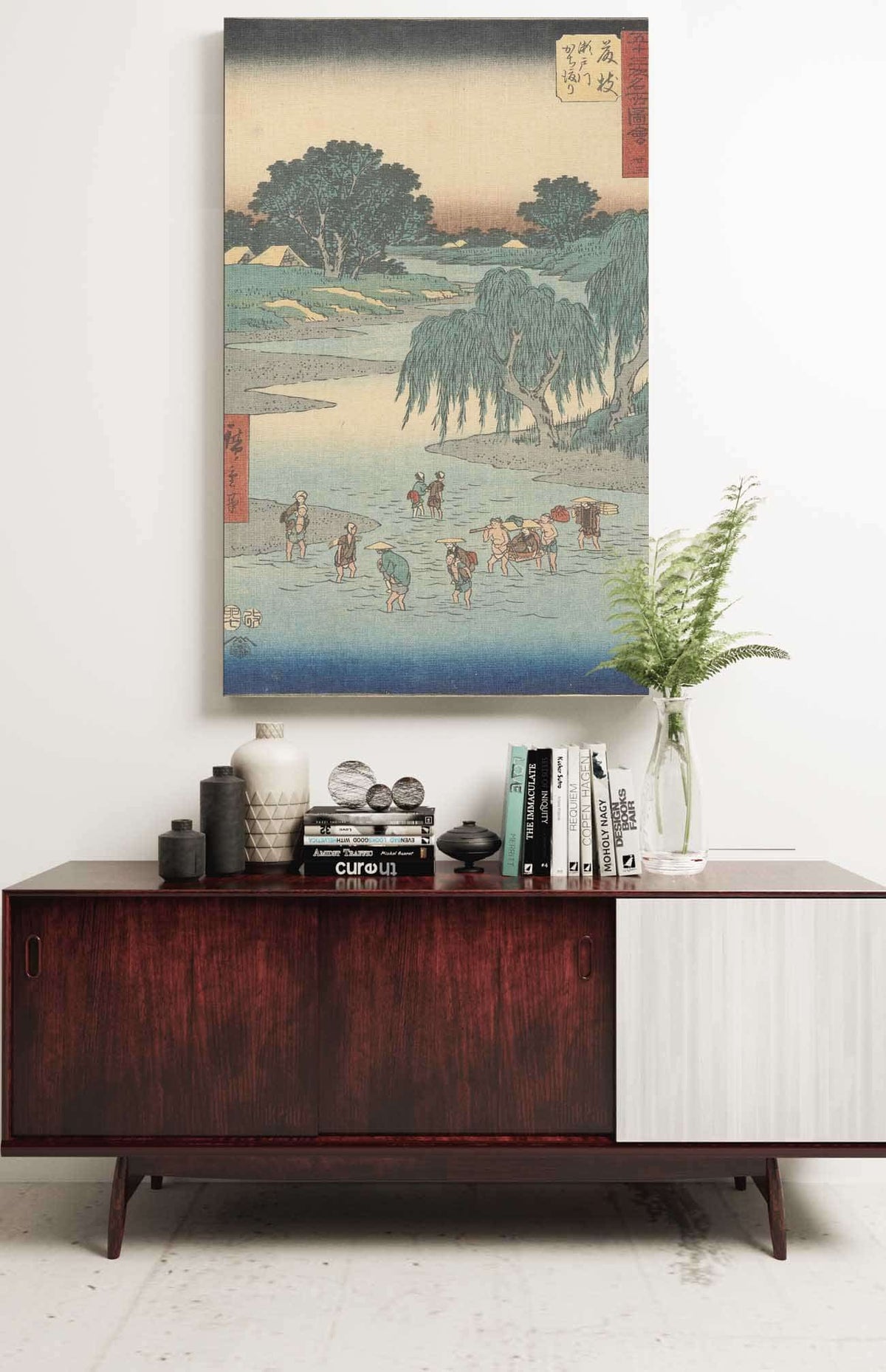 Fujieda   by Ando Hiroshige Posters, Prints, & Visual Artwork