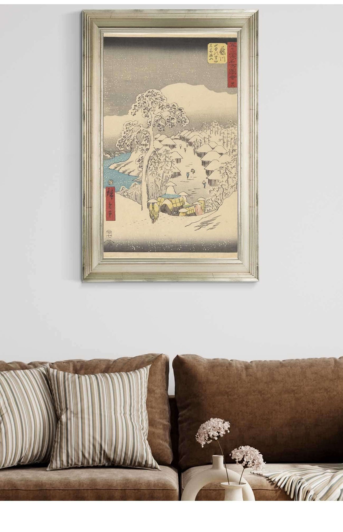 Fujikawa   by Ando Hiroshige Posters, Prints, & Visual Artwork