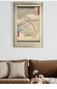 Fujikawa   by Ando Hiroshige Posters, Prints, & Visual Artwork