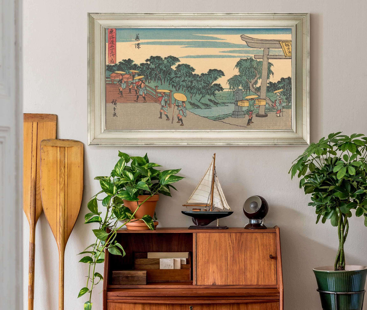 Fujisawa   by Ando Hiroshige Posters, Prints, & Visual Artwork