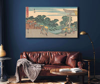 Fujisawa   by Ando Hiroshige Posters, Prints, & Visual Artwork