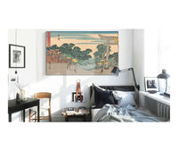 Fujisawa   by Ando Hiroshige Posters, Prints, & Visual Artwork