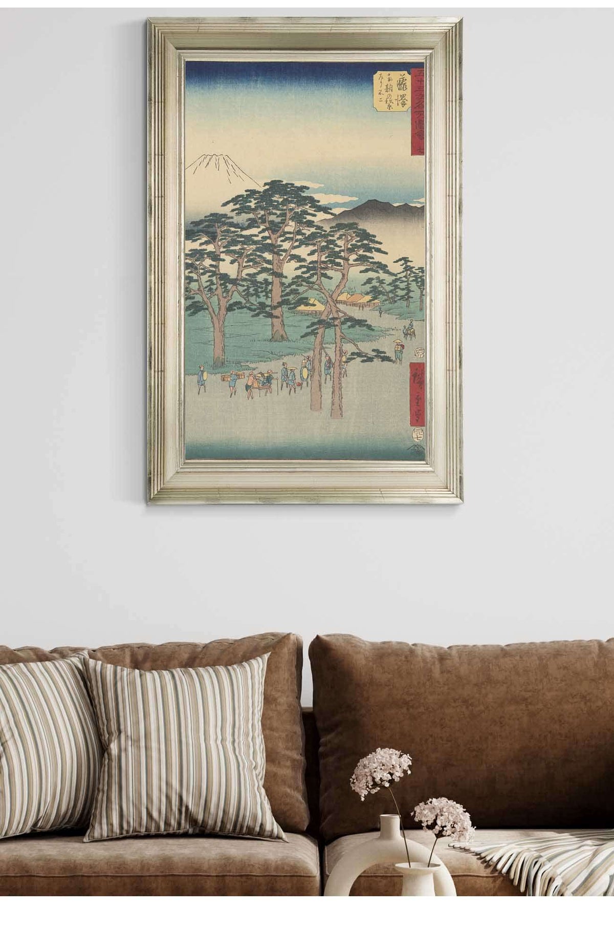 Fujisawa   by Ando Hiroshige Posters, Prints, & Visual Artwork