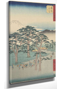 Fujisawa   by Ando Hiroshige Posters, Prints, & Visual Artwork