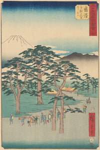 Fujisawa   by Ando Hiroshige Posters, Prints, & Visual Artwork