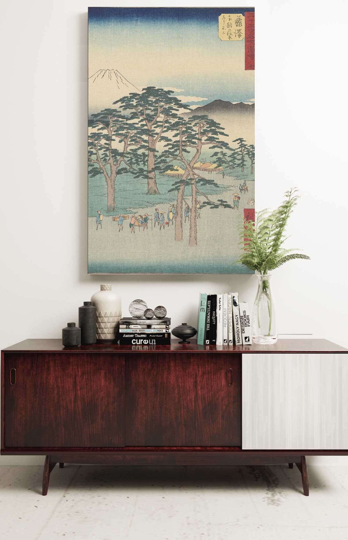 Fujisawa   by Ando Hiroshige Posters, Prints, & Visual Artwork