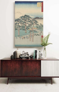 Fujisawa   by Ando Hiroshige Posters, Prints, & Visual Artwork