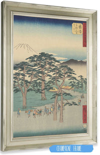 Fujisawa   by Ando Hiroshige Posters, Prints, & Visual Artwork