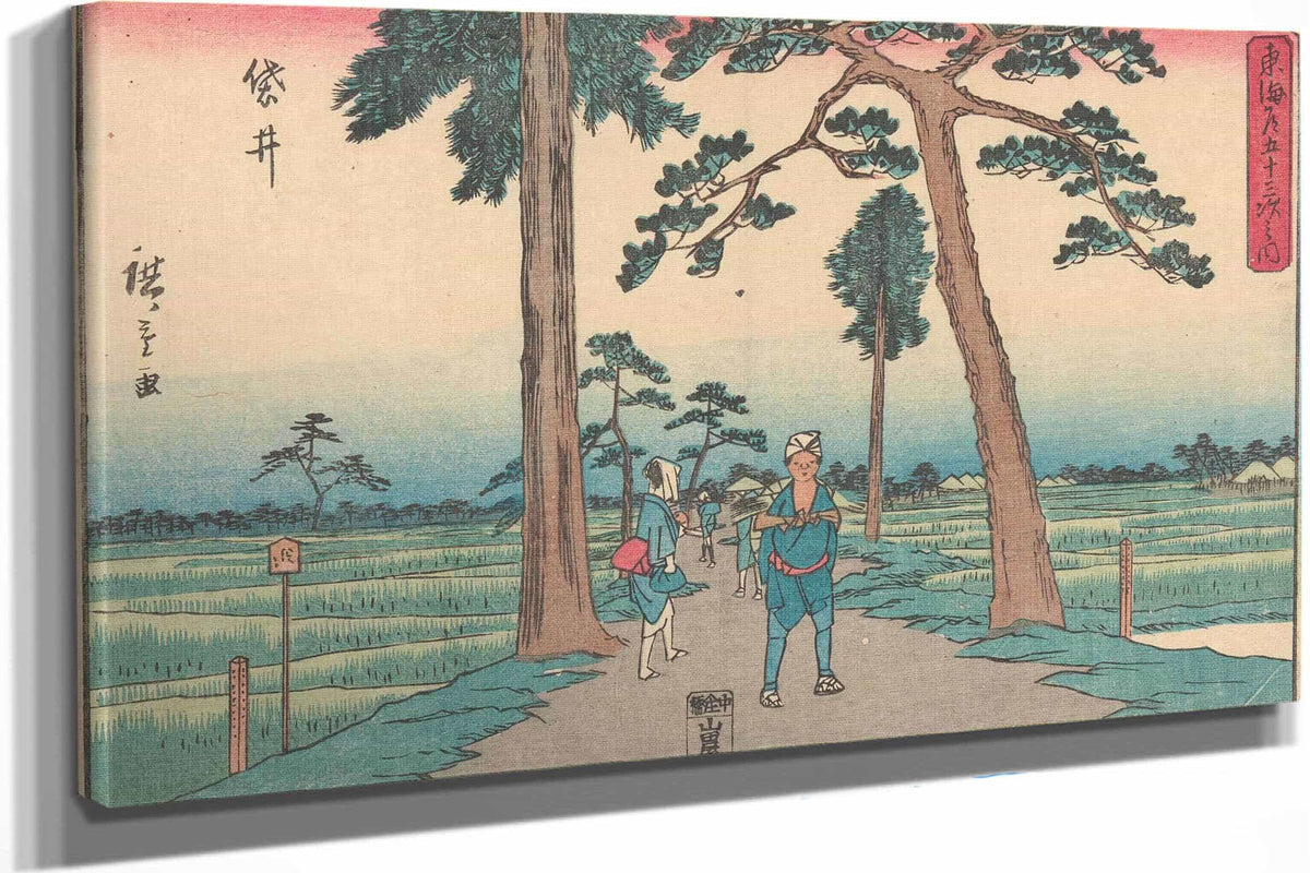 Fukuroi   by Ando Hiroshige Posters, Prints, & Visual Artwork