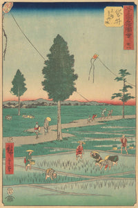 Fukuroi   by Ando Hiroshige Posters, Prints, & Visual Artwork