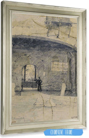 Gateway Arch And Wall by Santiago Rusinol Posters, Prints, & Visual Artwork