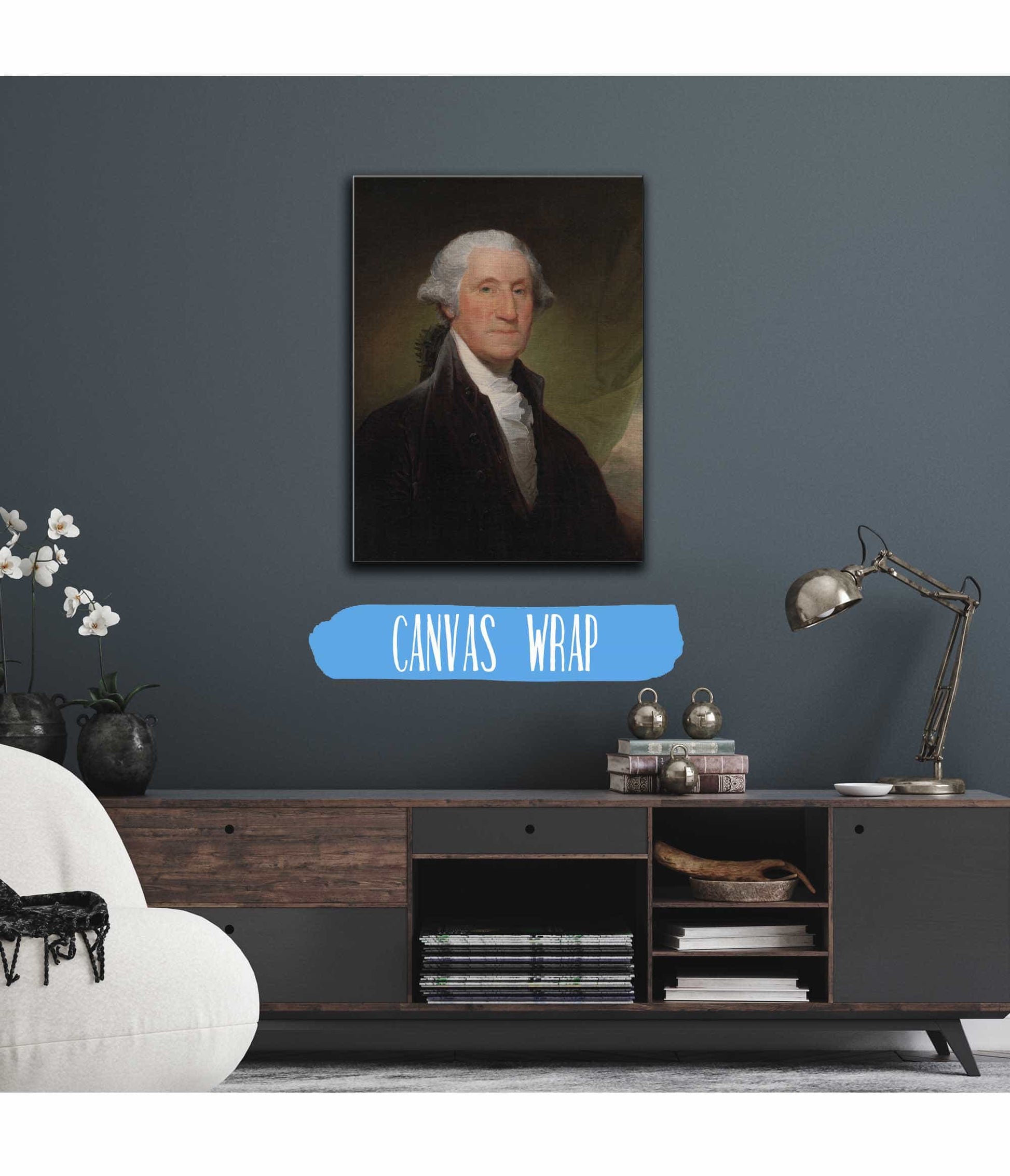 George Washington by Gilbert Stuart Posters, Prints, & Visual Artwork