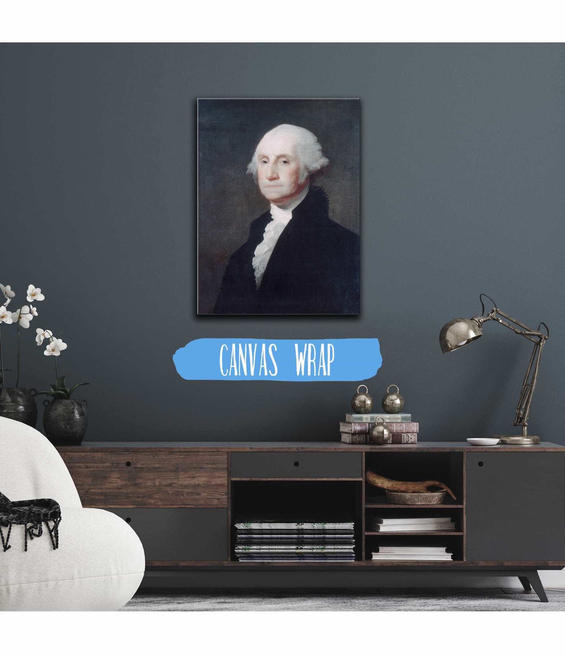 George Washington by Gilbert Stuart Posters, Prints, & Visual Artwork