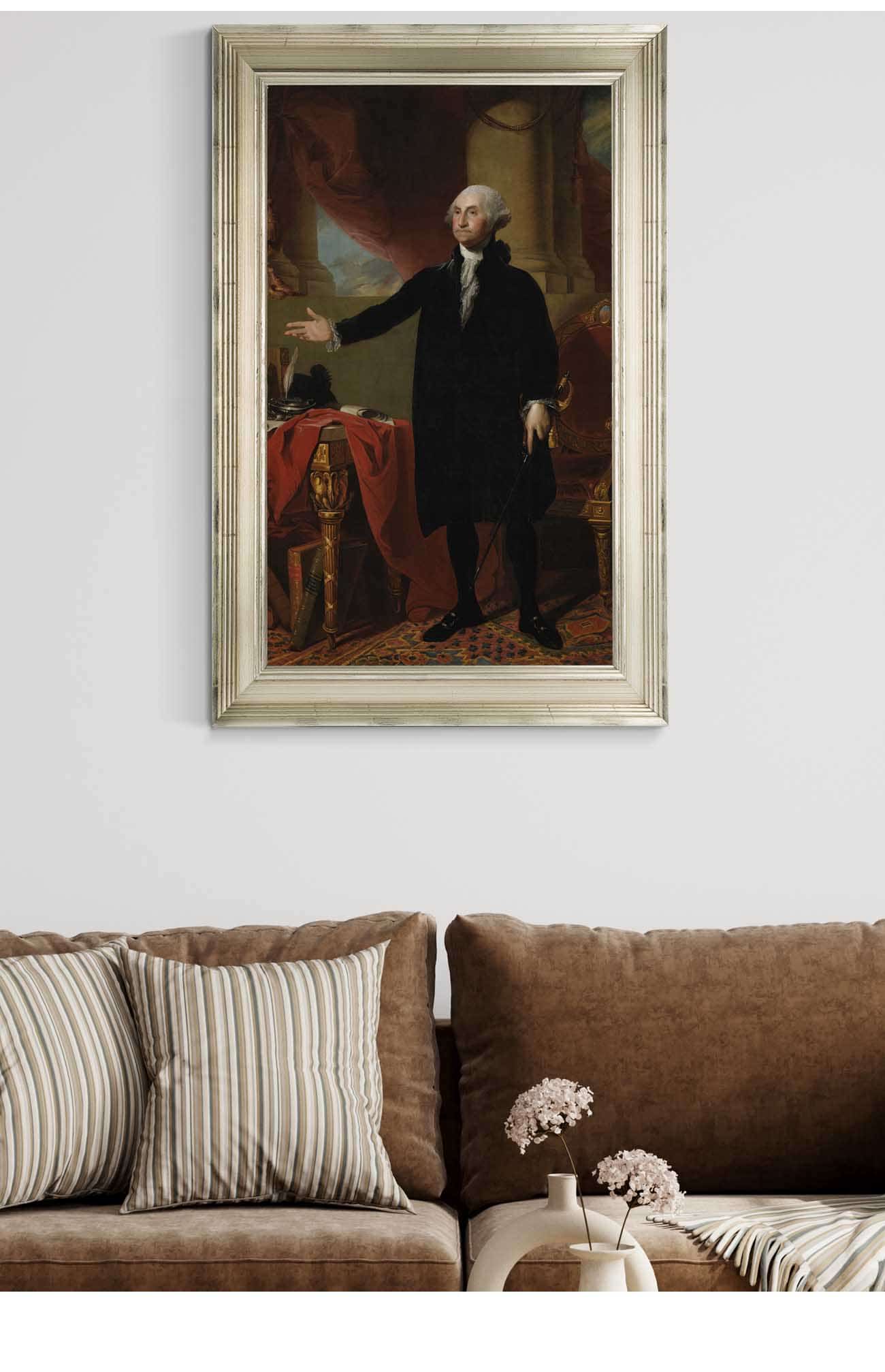 George Washington by Gilbert Stuart Posters, Prints, & Visual Artwork