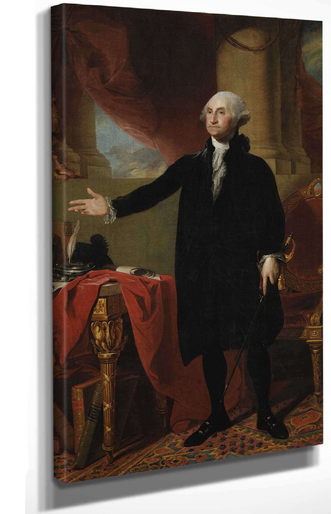 George Washington by Gilbert Stuart Posters, Prints, & Visual Artwork