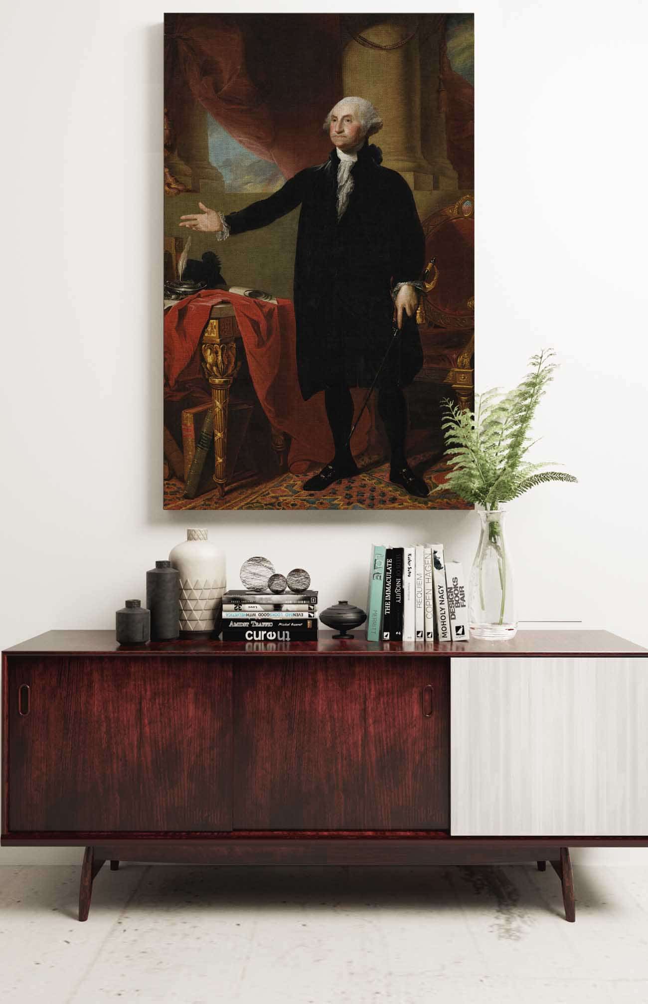 George Washington by Gilbert Stuart Posters, Prints, & Visual Artwork