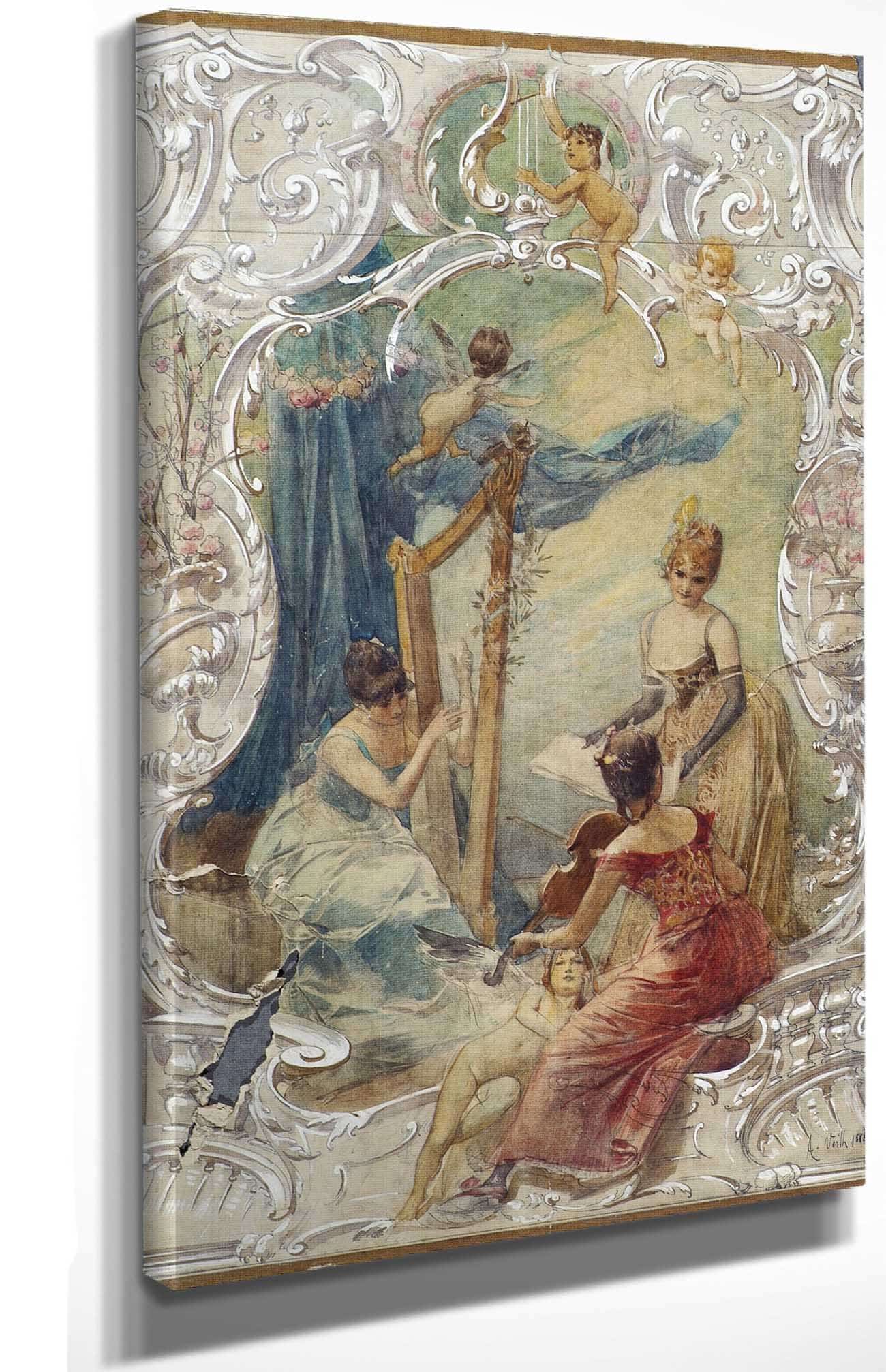 Gesang by Eduard Veith Posters, Prints, & Visual Artwork