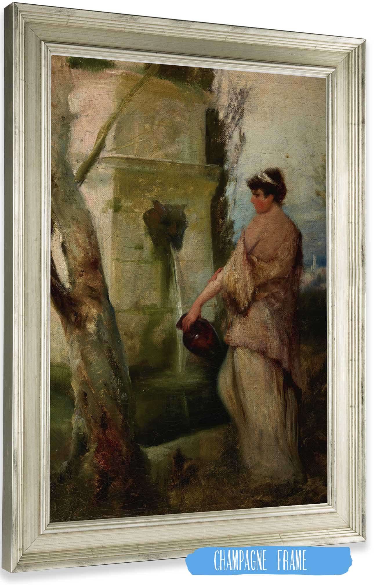 Girl At The Well S by Henryk Siemiradzki Posters, Prints, & Visual Artwork