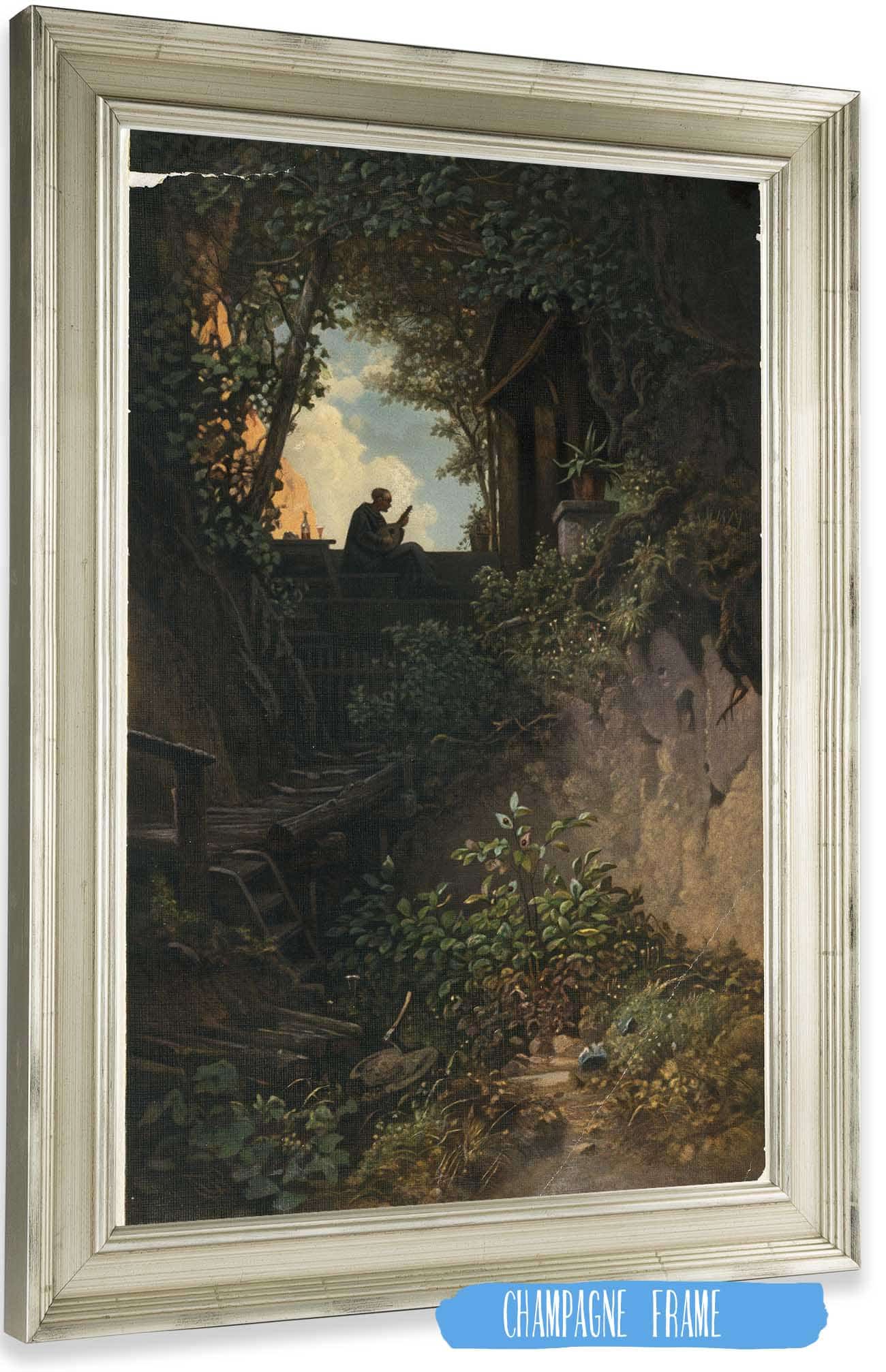 Golden Evening   by Carl Spitzweg Posters, Prints, & Visual Artwork