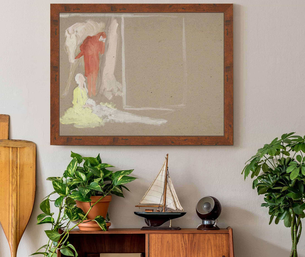 Group Of Figures by Edwin Austin Abbey Posters, Prints, & Visual Artwork