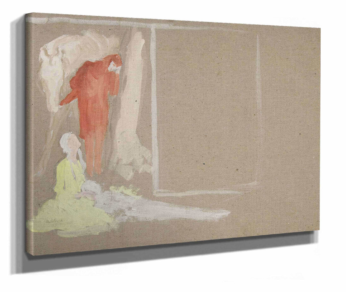 Group Of Figures by Edwin Austin Abbey Posters, Prints, & Visual Artwork