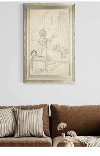 Group Of Figures by Edwin Austin Abbey Posters, Prints, & Visual Artwork