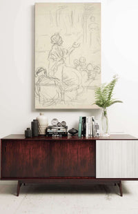 Group Of Figures by Edwin Austin Abbey Posters, Prints, & Visual Artwork