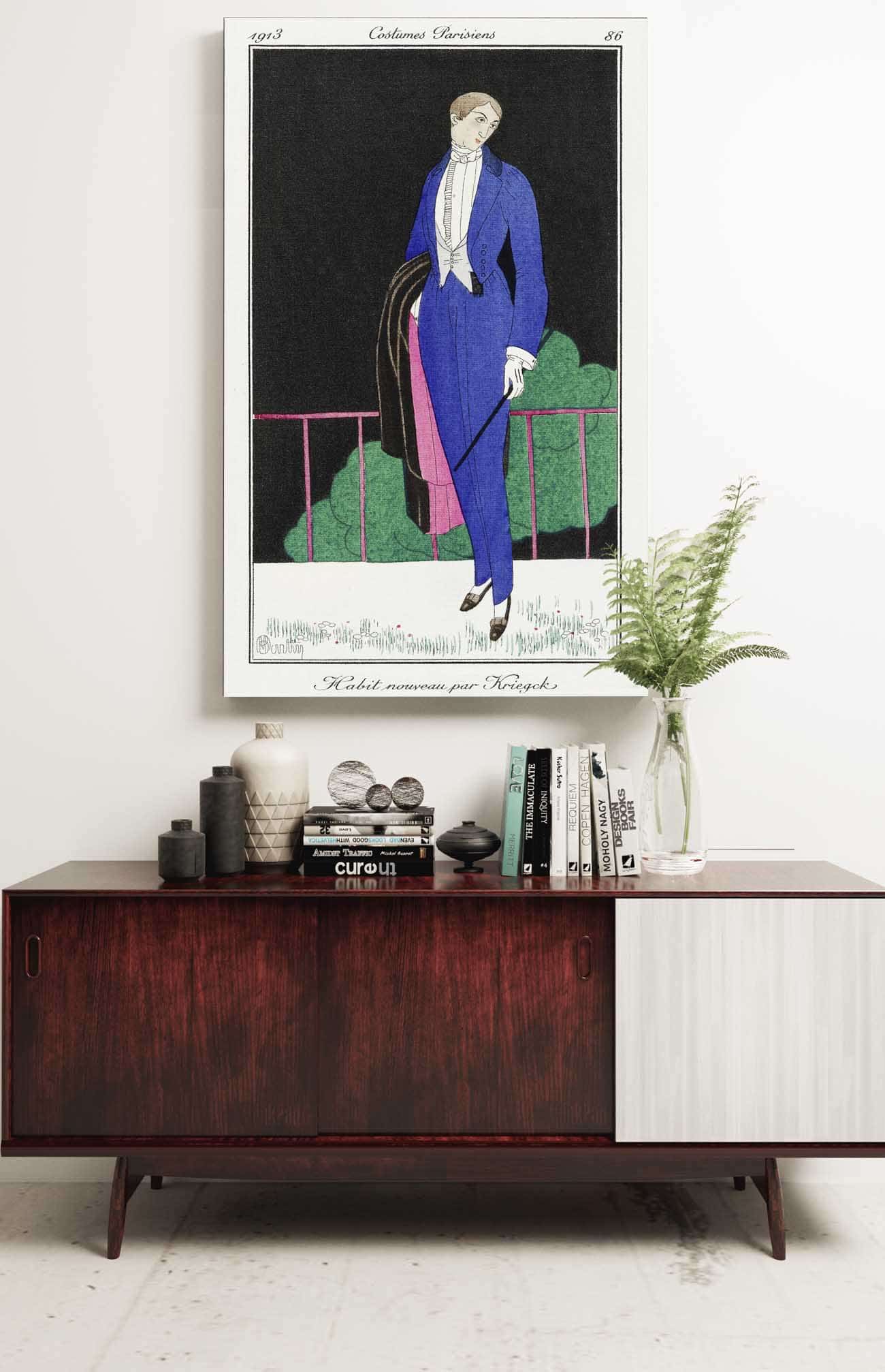Habit Nouveau Par Kriegck by Charles Martin Posters, Prints, & Visual Artwork