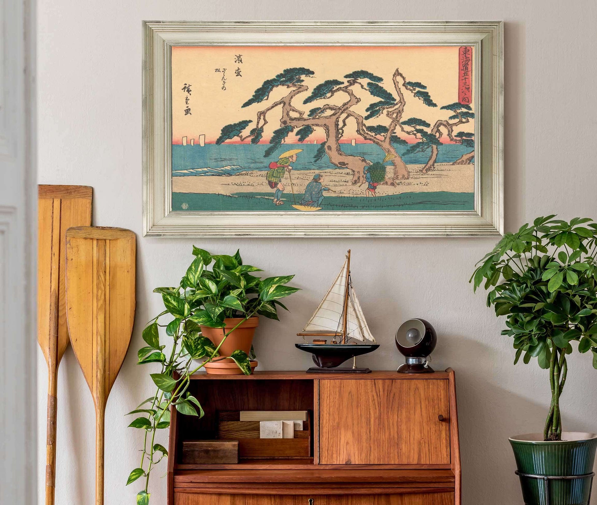 Hamamatsu   by Ando Hiroshige Posters, Prints, & Visual Artwork