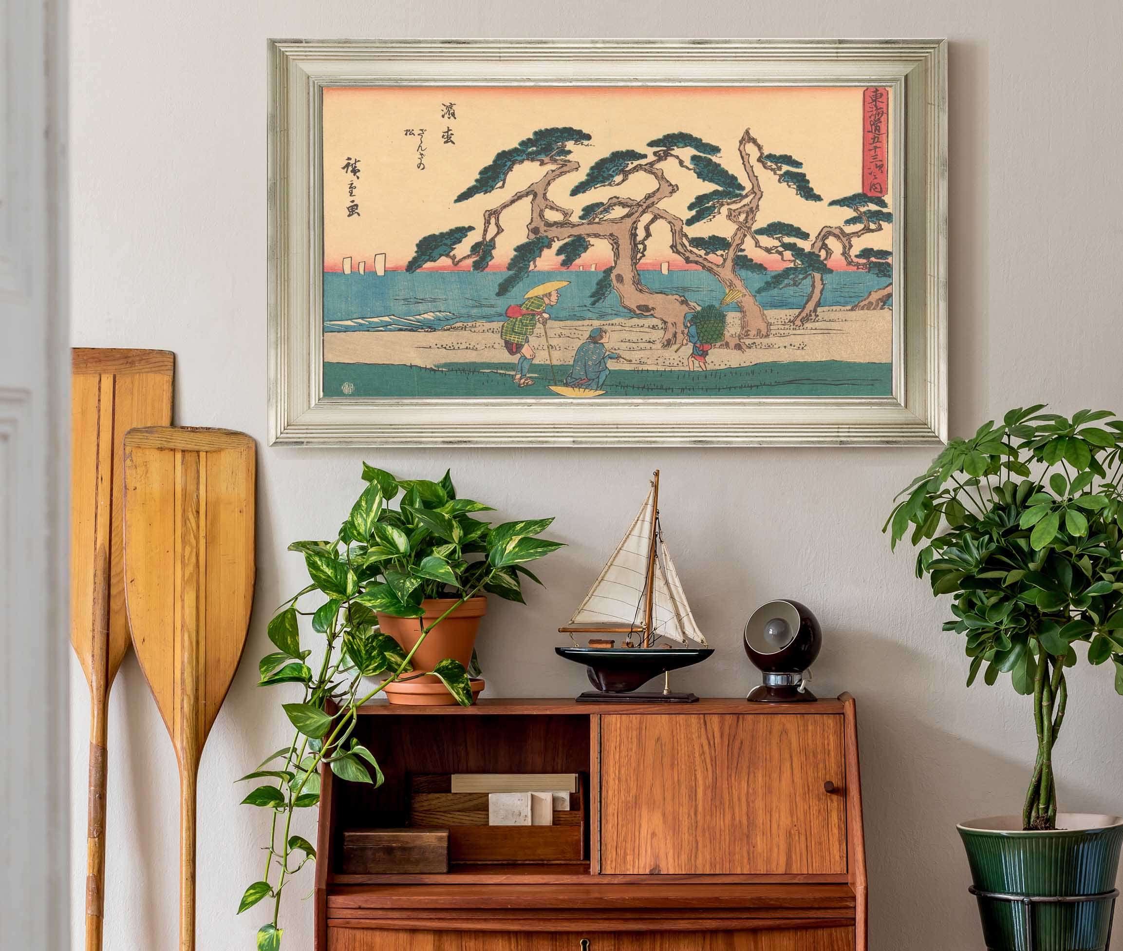 Hamamatsu   by Ando Hiroshige Posters, Prints, & Visual Artwork